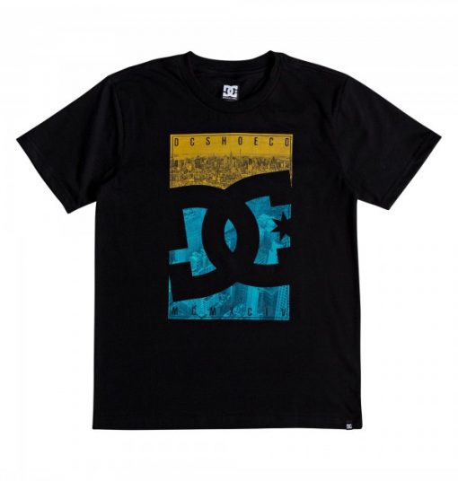 DC Kids T-Shirt City Sky Black